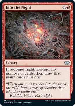0163 Into the Night U Innistrad: Crimson Vow