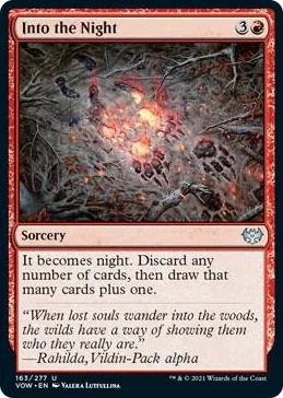 0163 Into the Night U Innistrad: Crimson Vow