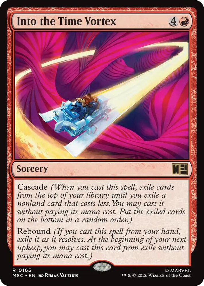 0165 Into the Time Vortex R Commander: Marvel Super Heroes