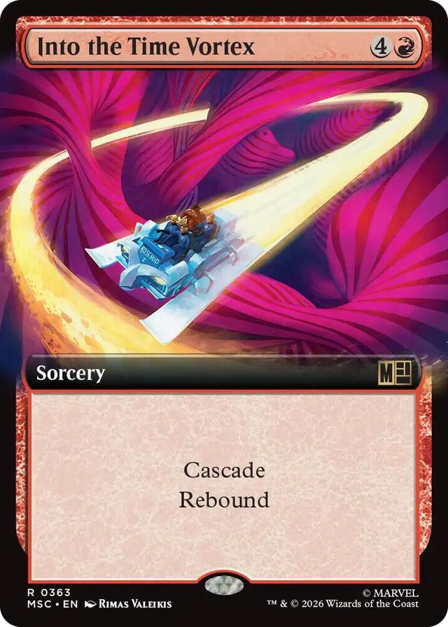 0363 Into the Time Vortex (Extended Art) R Commander: Marvel Super Heroes