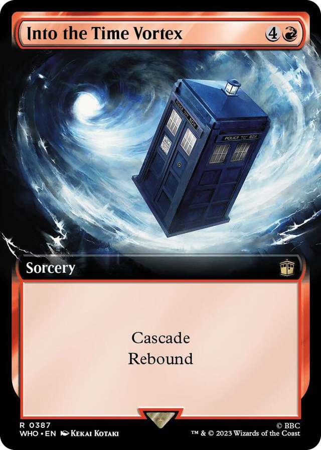 0387 Into the Time Vortex (Extended Art) R Universes Beyond: Doctor Who