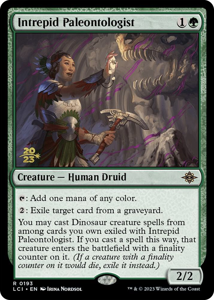 0193 Intrepid Paleontologist R Prerelease Cards