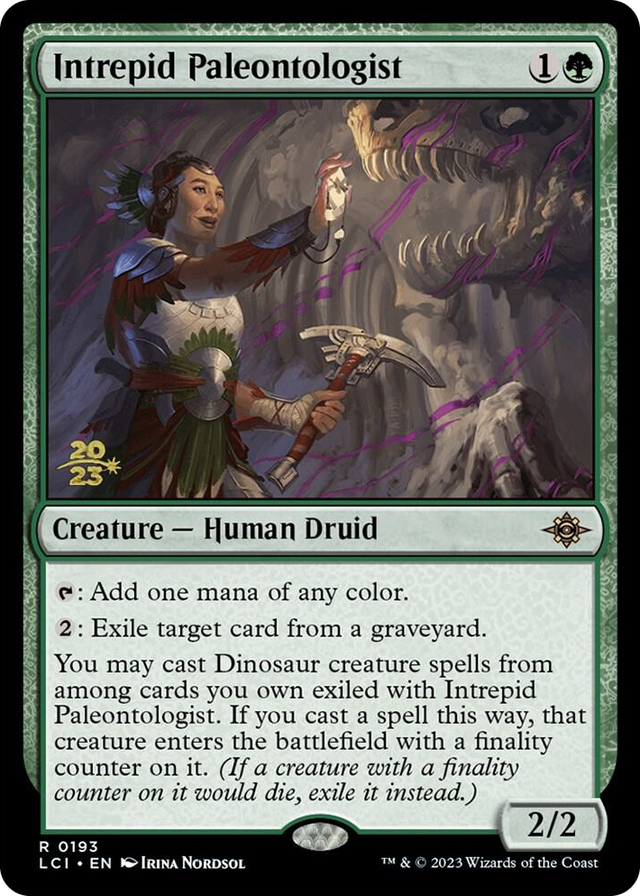 0193 Intrepid Paleontologist R Prerelease Cards