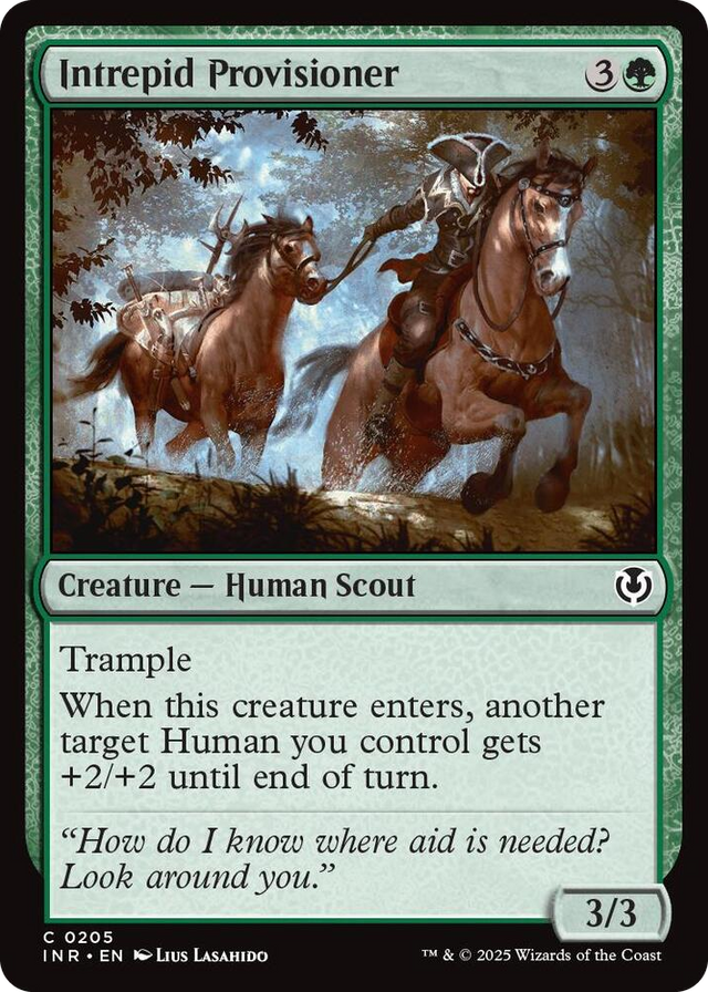0205 Intrepid Provisioner C Innistrad Remastered