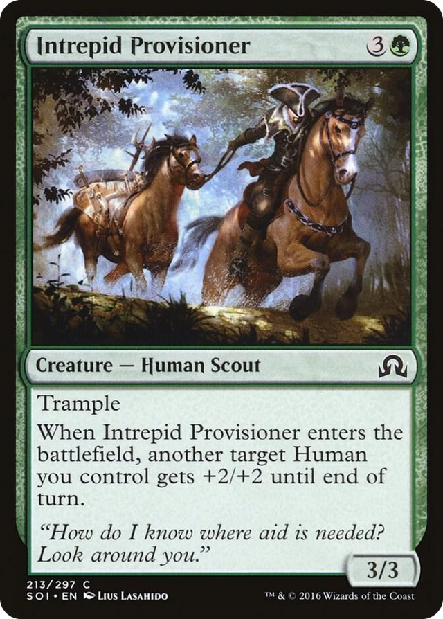0213 Intrepid Provisioner C Shadows over Innistrad
