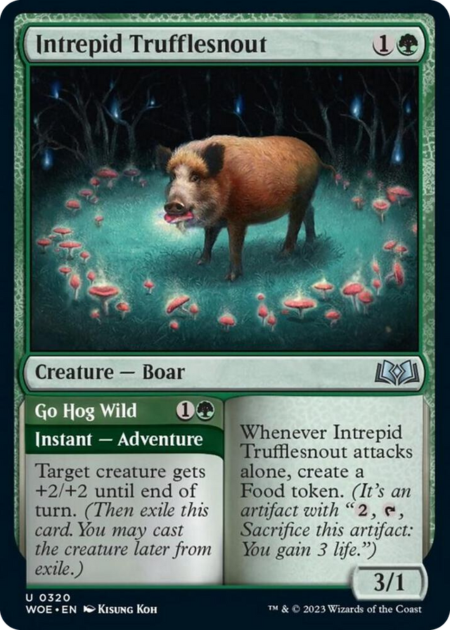 0320 Intrepid Trufflesnout U Wilds of Eldraine