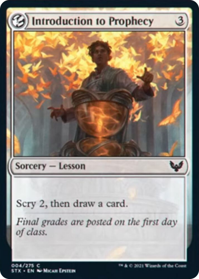 0004 Introduction to Prophecy C Strixhaven: School of Mages