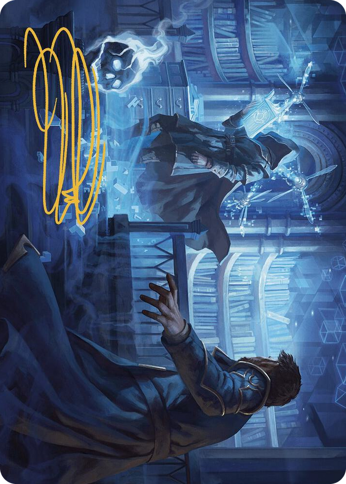 Intrude on the Mind Art Card (Gold-Stamped Signature) #6 S - Art Series: Murders at Karlov Manor Pokemon card