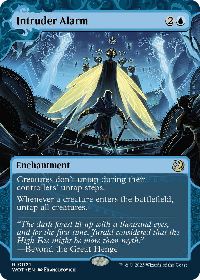 0021 Intruder Alarm R Wilds of Eldraine: Enchanting Tales