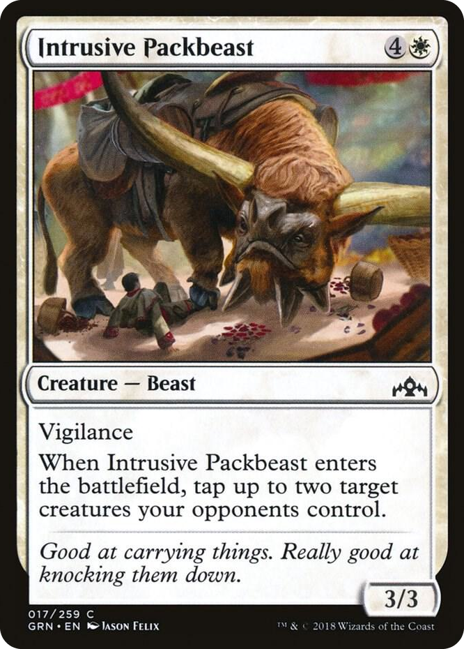 0017 Intrusive Packbeast C Guilds of Ravnica