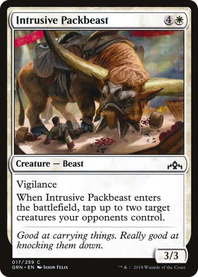 0017 Intrusive Packbeast C Guilds of Ravnica