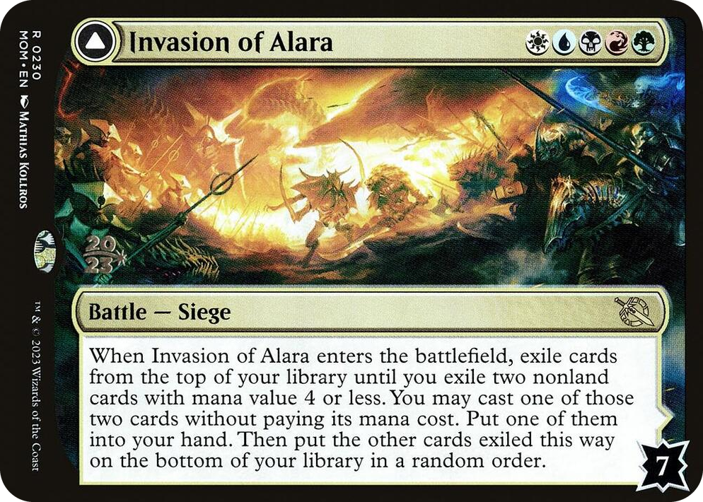 0230 Invasion of Alara R Prerelease Cards