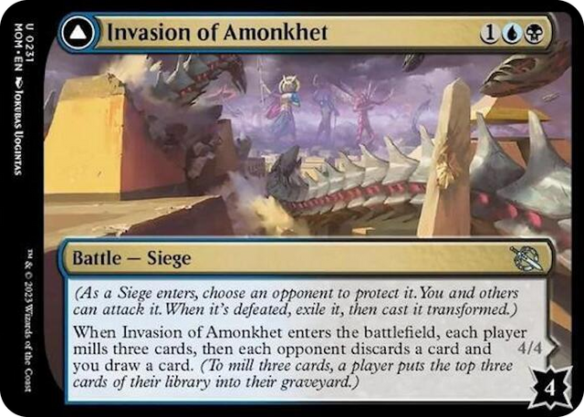 0231 Invasion of Amonkhet U March of the Machine