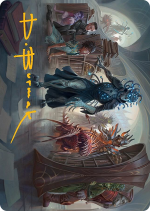 0011 Invasion of Arcavios Art Card (Gold-Stamped Signature) S Art Series: March of the Machine