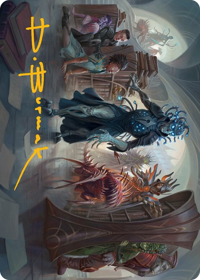 Invasion of Arcavios Art Card (Gold-Stamped Signature) #11 S - Art Series: March of the Machine Pokemon card