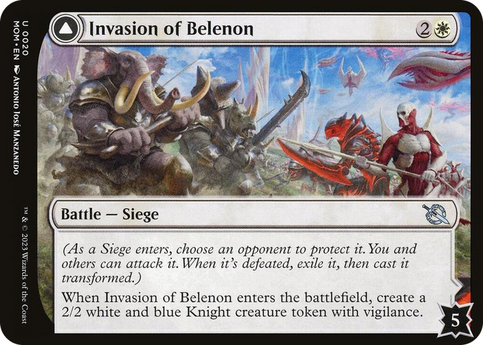 Invasion of Belenon #20 U - March of the Machine Pokemon card