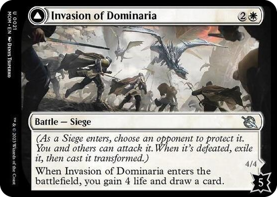 Invasion of Dominaria #21 U - March of the Machine Pokemon card