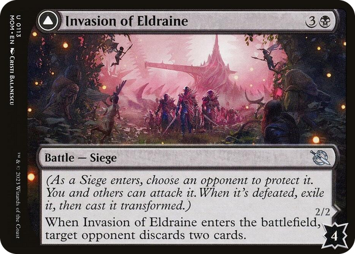 Invasion of Eldraine #113 U - March of the Machine Pokemon card
