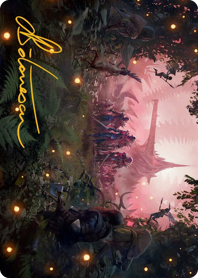 Invasion of Eldraine Art Card (Gold-Stamped Signature) #24 S - Art Series: March of the Machine Pokemon card