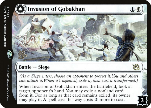 0022 Invasion of Gobakhan R Prerelease Cards