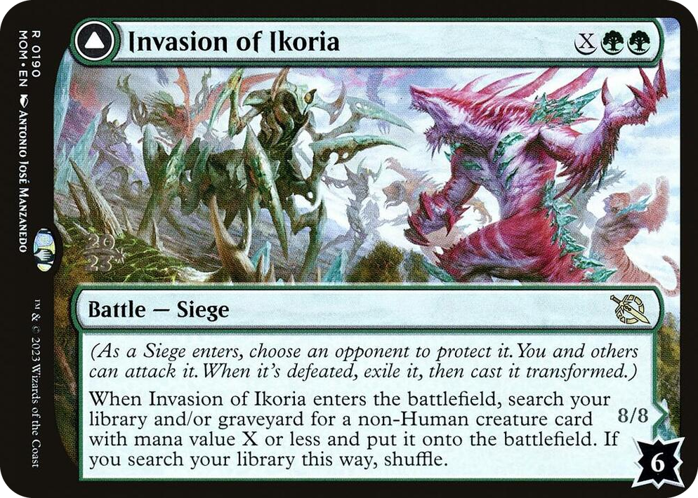 0190 Invasion of Ikoria R Prerelease Cards