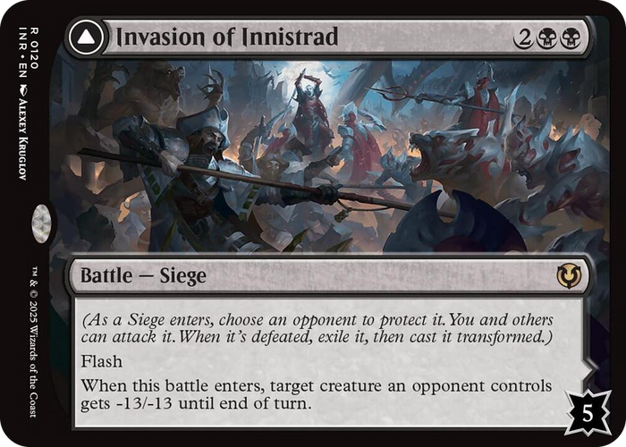 Invasion of Innistrad #120 R - Innistrad Remastered Pokemon card