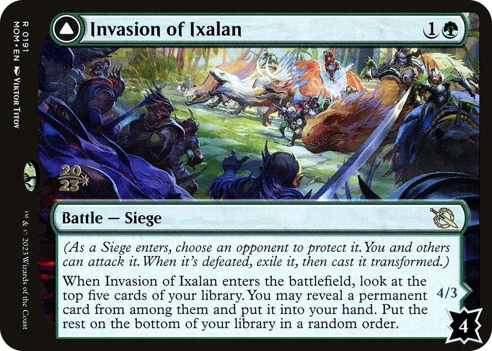 0191 Invasion of Ixalan R Prerelease Cards