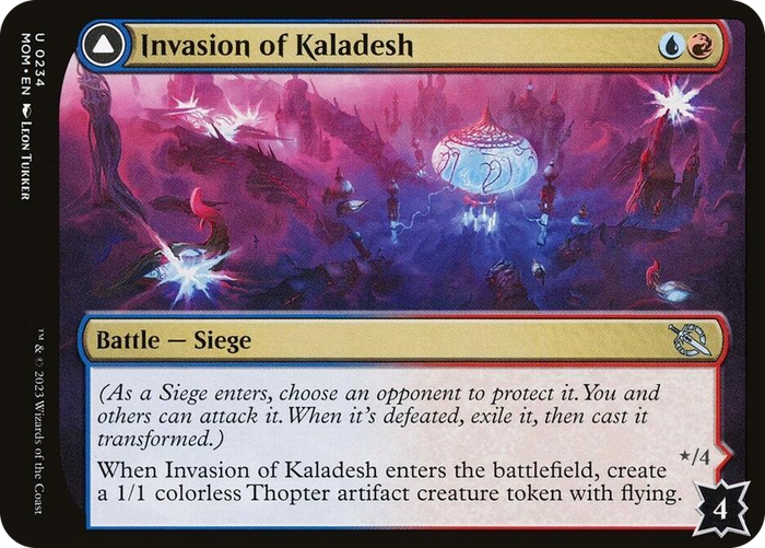 Invasion of Kaladesh #234 U - March of the Machine Pokemon card