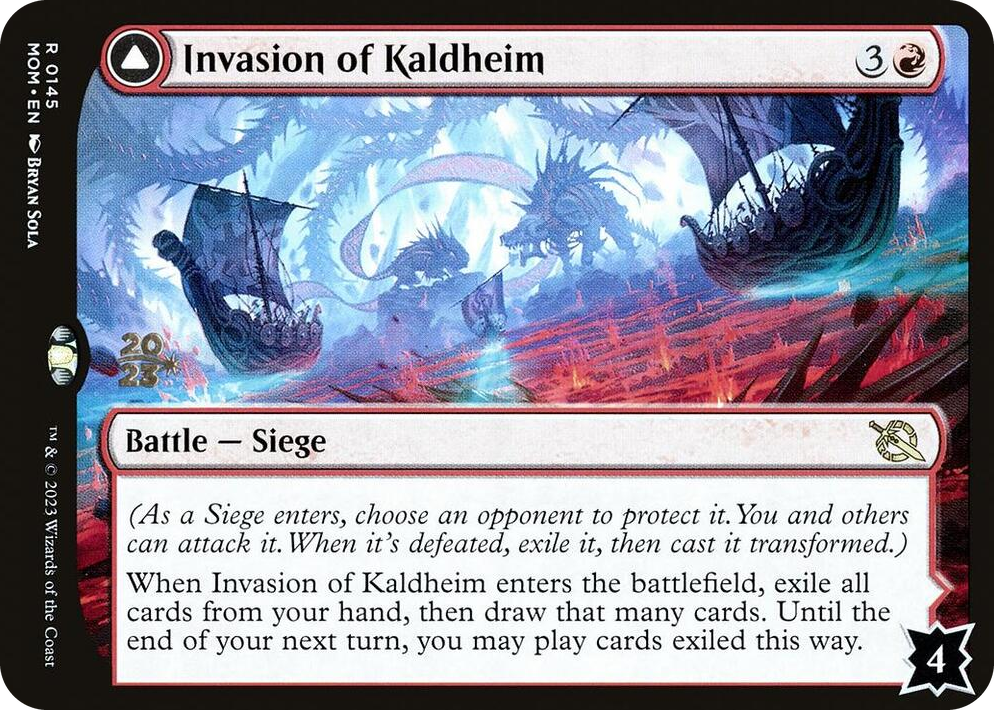 0145 Invasion of Kaldheim R Prerelease Cards