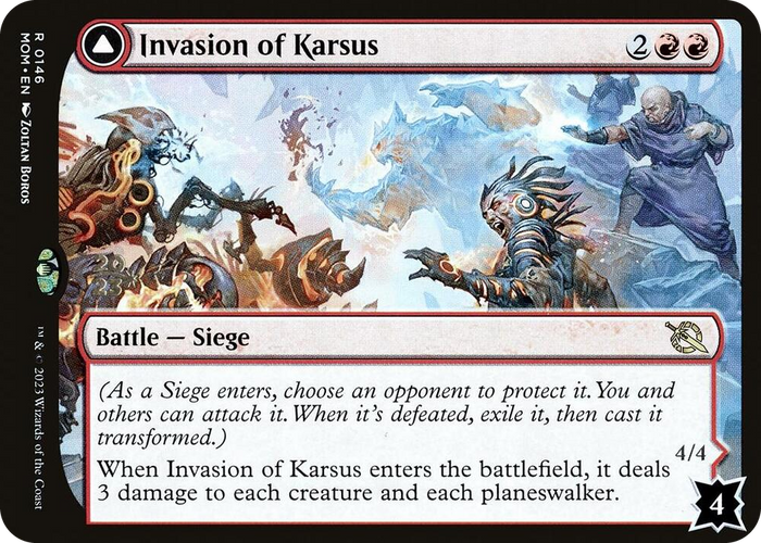 Invasion of Karsus #146 R - Prerelease Cards Pokemon card