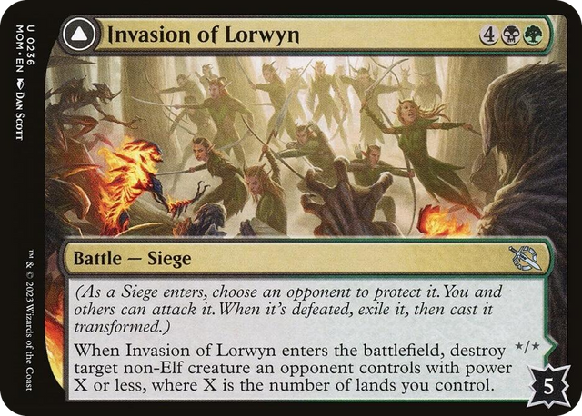 0236 Invasion of Lorwyn U March of the Machine