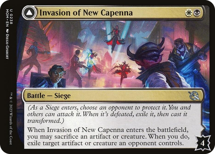 Invasion of New Capenna #238 U - March of the Machine Pokemon card