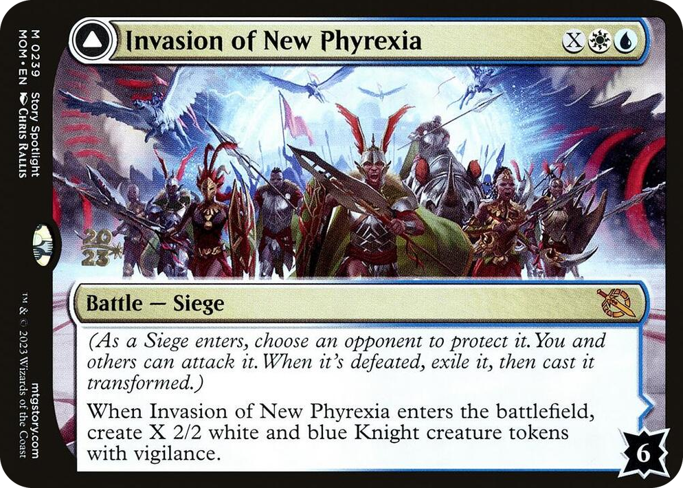 0239 Invasion of New Phyrexia M Prerelease Cards