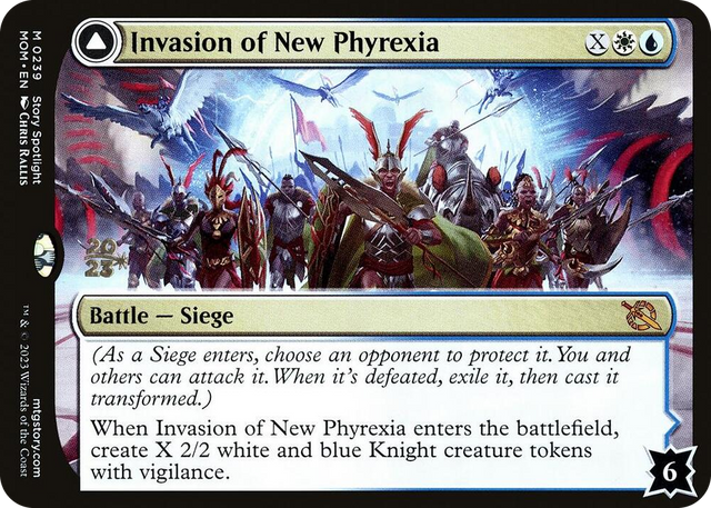 0239 Invasion of New Phyrexia M Prerelease Cards