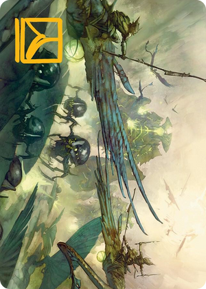 0047 Invasion of Pyrulea Art Card (Gold-Stamped Signature) S Art Series: March of the Machine