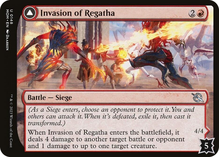 Invasion of Regatha #148 U - March of the Machine Pokemon card