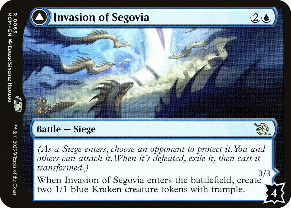 0063 Invasion of Segovia R Prerelease Cards