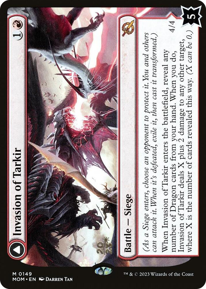0149 Invasion of Tarkir M Prerelease Cards