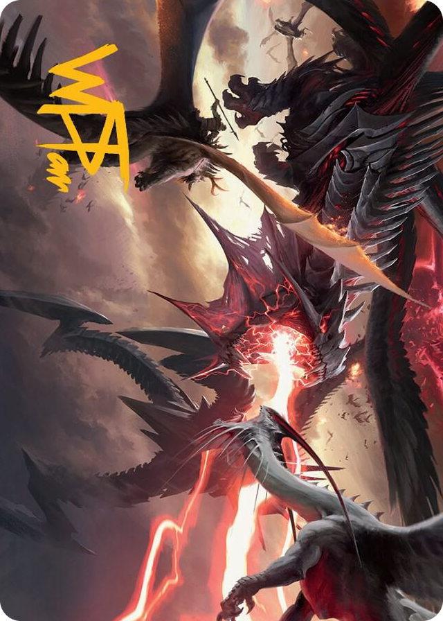 0034 Invasion of Tarkir Art Card (Gold-Stamped Signature) S Art Series: March of the Machine