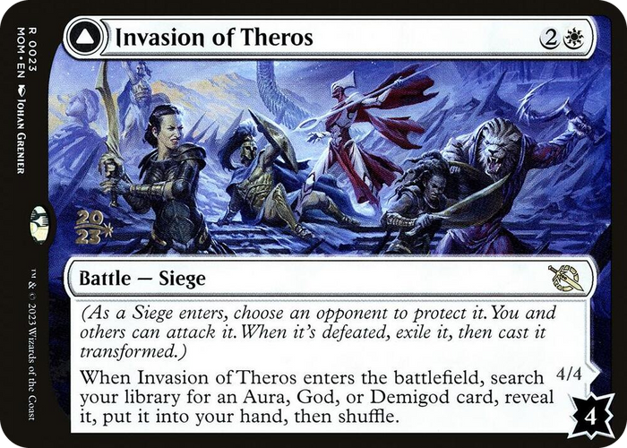 Invasion of Theros #23 R - Prerelease Cards Pokemon card