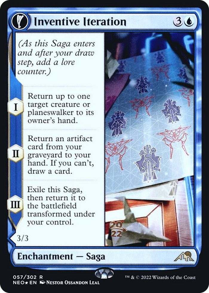 Inventive Iteration #57 R - Prerelease Cards Pokemon card