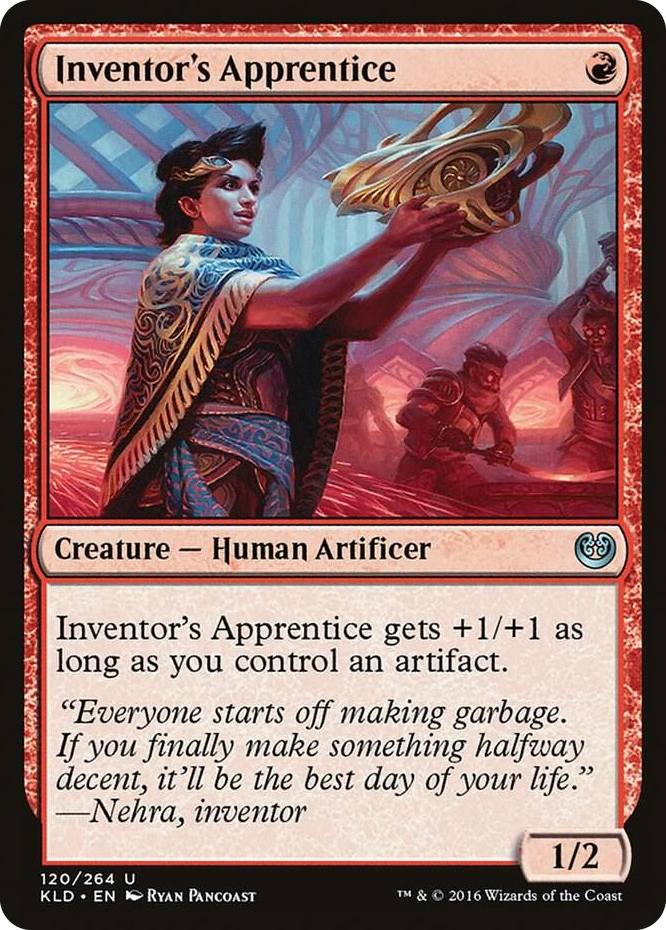 Inventor's Apprentice #120 U - Kaladesh Pokemon card