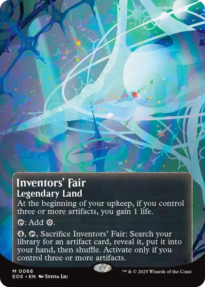 Inventors' Fair (0066) (Borderless) #66 M - Edge of Eternities: Stellar Sights Pokemon card