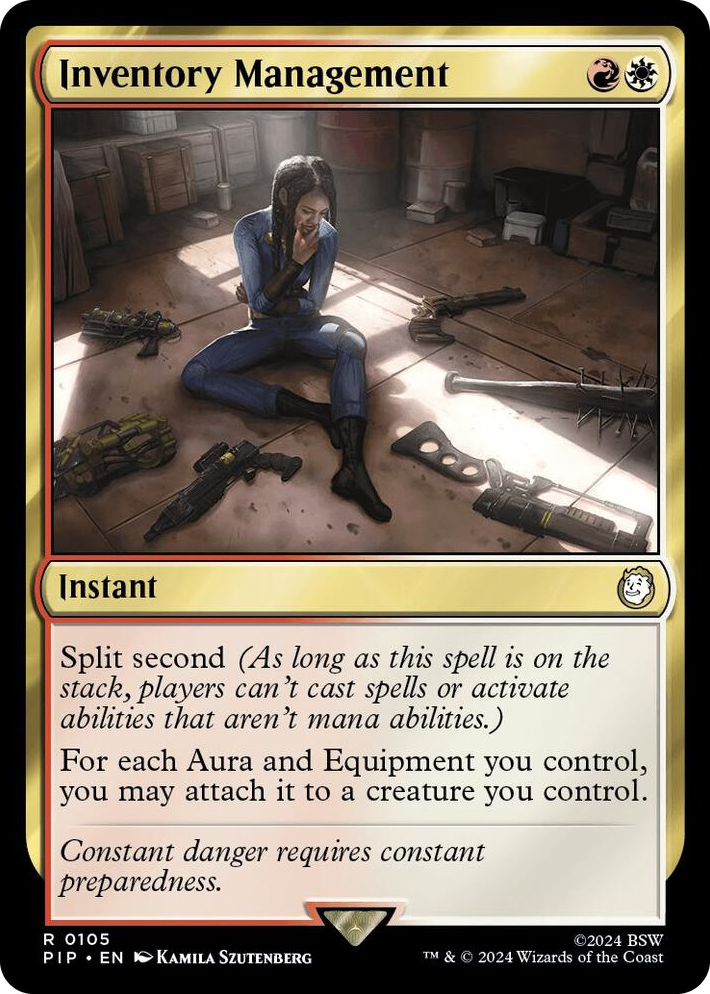 0105 Inventory Management R Universes Beyond: Fallout