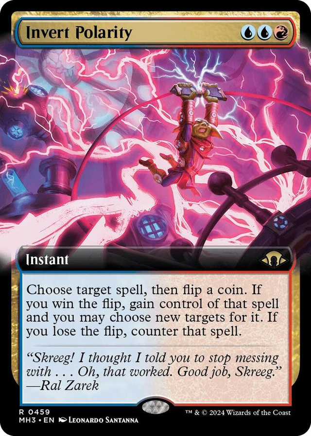 0459 Invert Polarity (Extended Art) R Modern Horizons 3