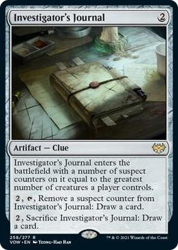 0258 Investigator's Journal R Innistrad: Crimson Vow