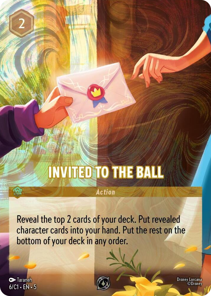 0006 Invited to the Ball Promo Disney Lorcana Promo Cards