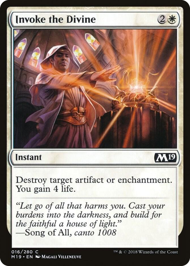 0016 Invoke the Divine C Core Set 2019