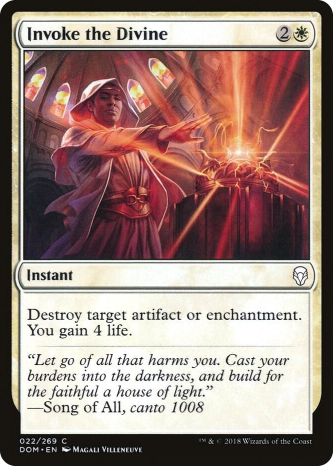 0022 Invoke the Divine C Dominaria