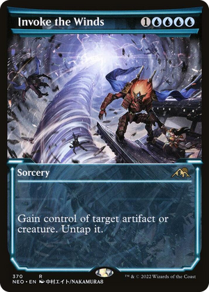 0370 Invoke the Winds (Showcase) R Kamigawa: Neon Dynasty